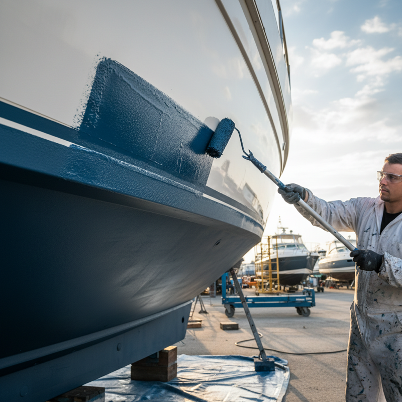 Antifouling Auftrag am Bootsrumpf — Vergleich der besten Unterwasseranstriche 2026