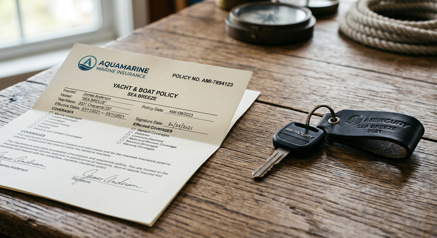 Haftpflicht vs. Kasko Erklärung für Motorboote