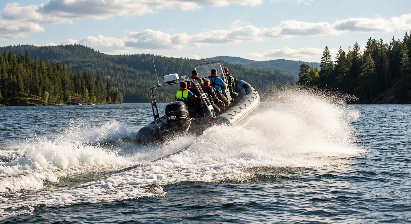 Schlauchboot mit Motor Test 2026 — Die besten Motorschlauchboote