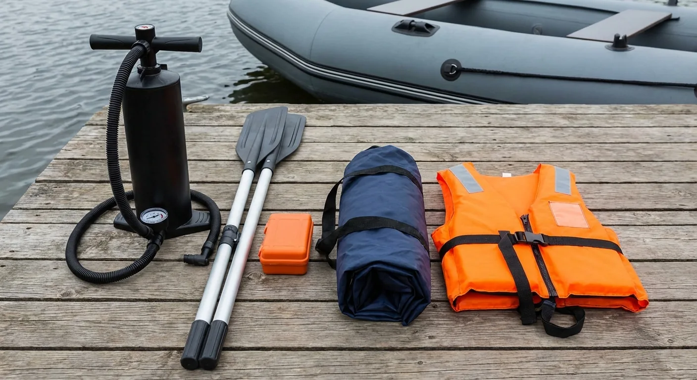 Schlauchboot Zubehör 2026: Must-Haves für dein Boot