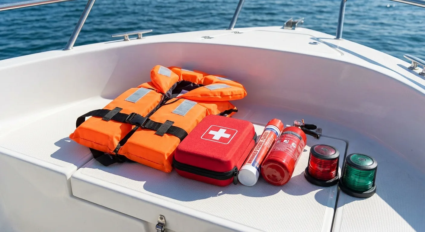 Bootssicherheit und Zubehör